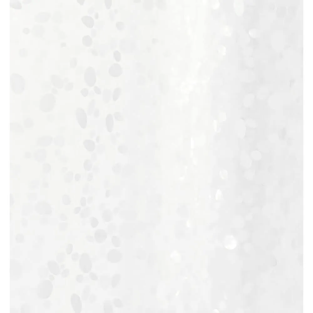 mDesign Duschvorhang Transparent PEVA 183x183 wasserdicht