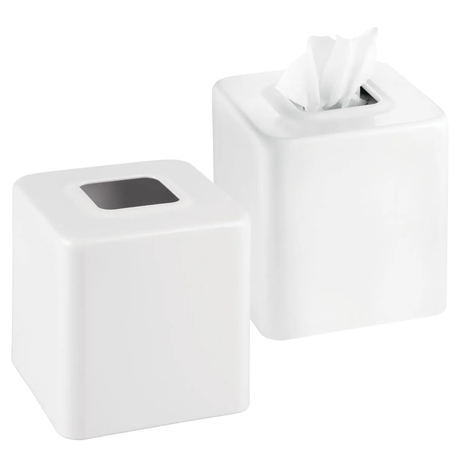 mDesign Unity Kosmetiktuchbox Stahl quadratisch