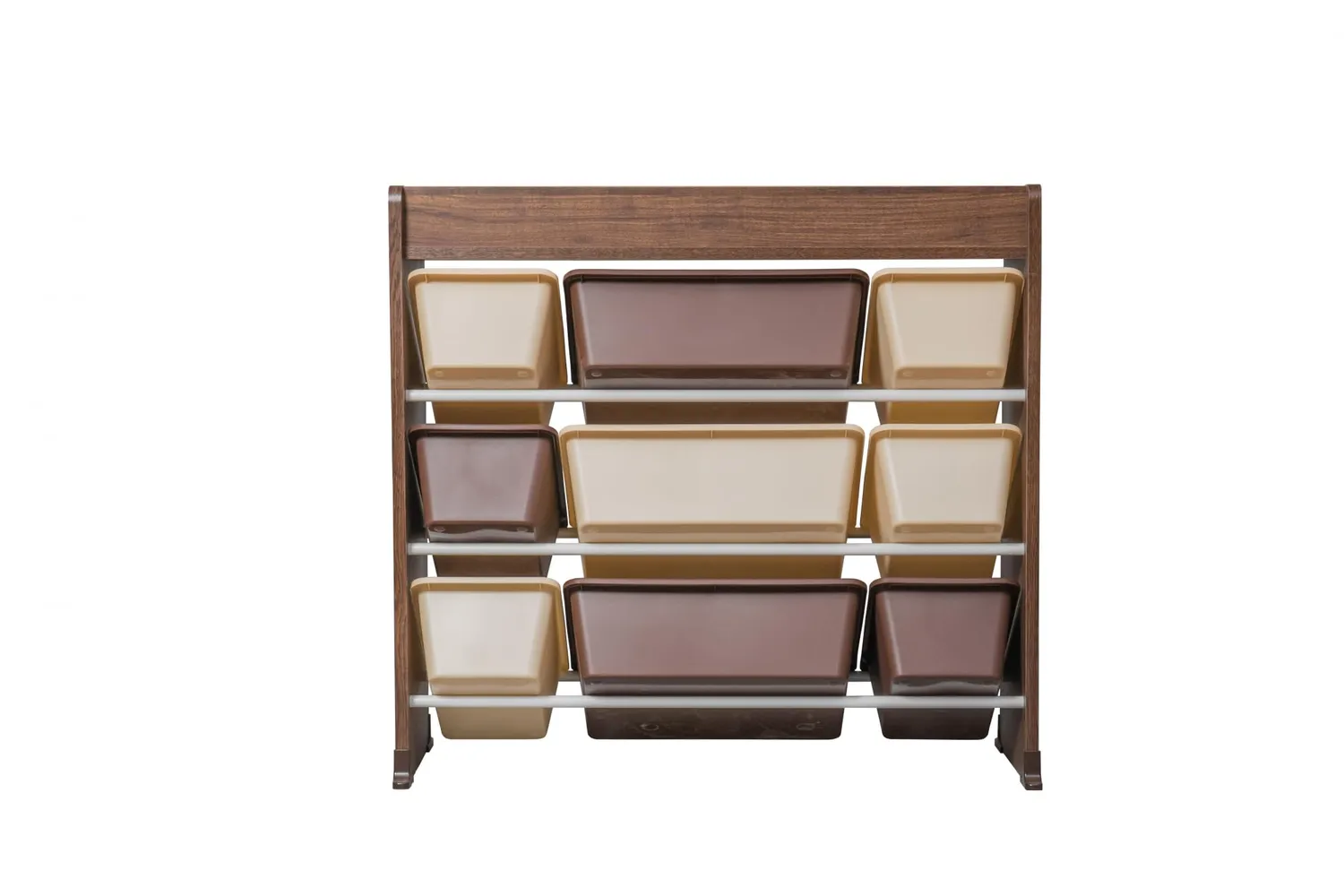 Iris Ohyama TKTHR-39 Spielzeugregal Braun 9 Boxen Holz