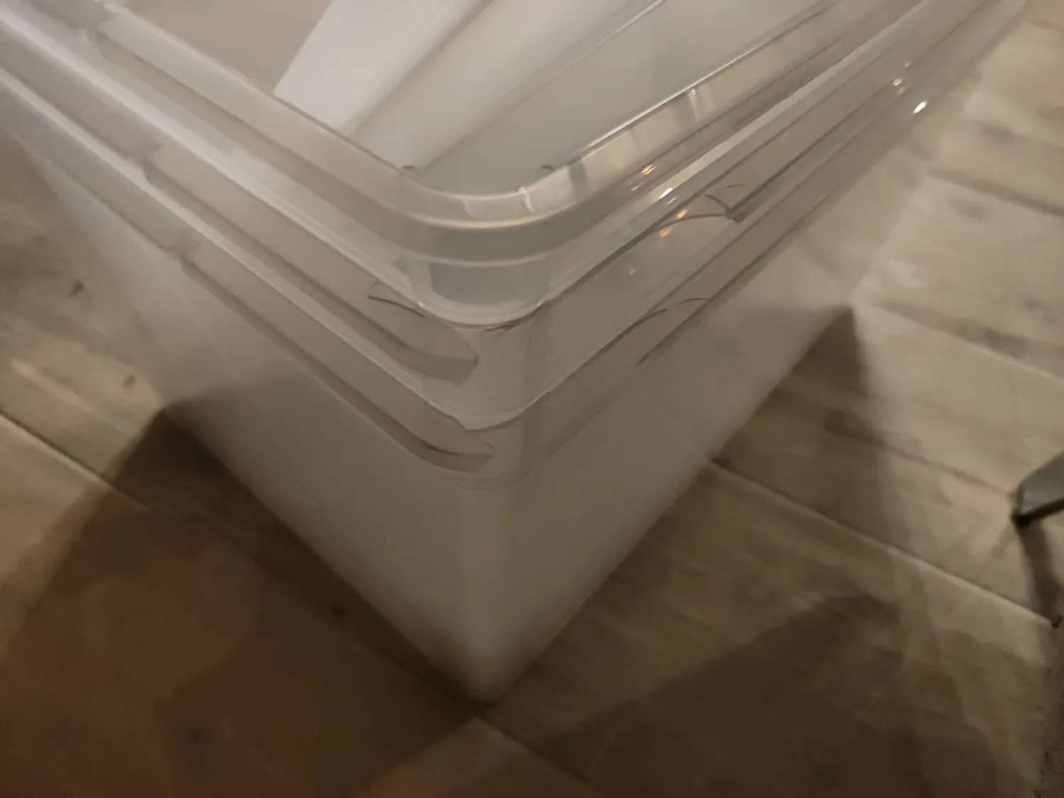 Iris Ohyama NCS-320 Aufbewahrungsbox 50 L transparent stapelbar