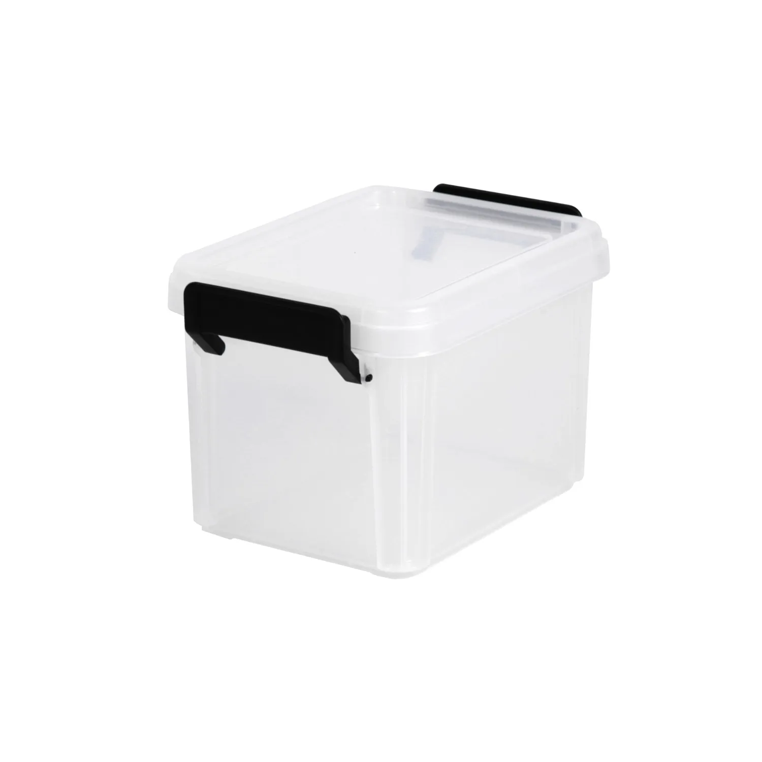 Iris Ohyama DDMBX-2 Aufbewahrungsbox 2L 4er-Set transparent