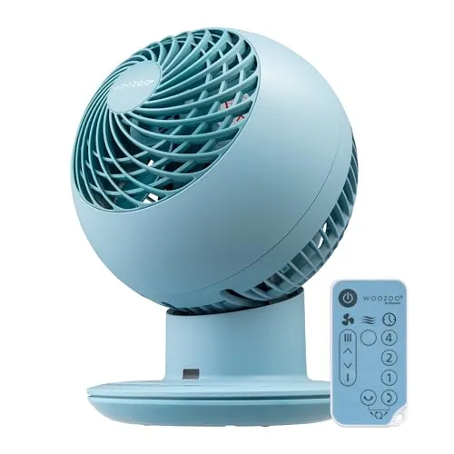 Iris Ohyama Woozoo PCF-SC15T Tischventilator Mattblau leise