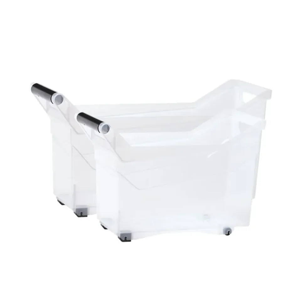 Kreher NUK3H+NUK4L Aufbewahrungsbox 2er-Set transparent