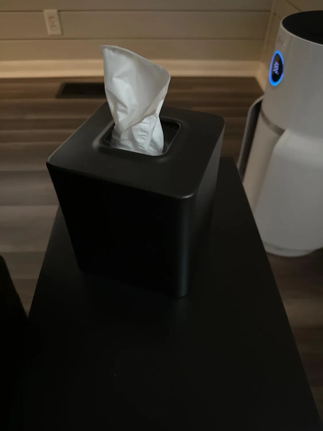 mDesign Taschentuchbox Box messingfarben Edelstahl