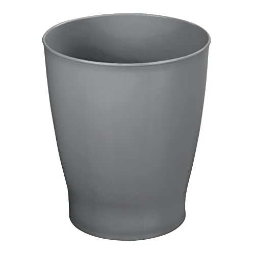 mDesign MetroDecor Abfalleimer 4,7L Anthrazit Bad