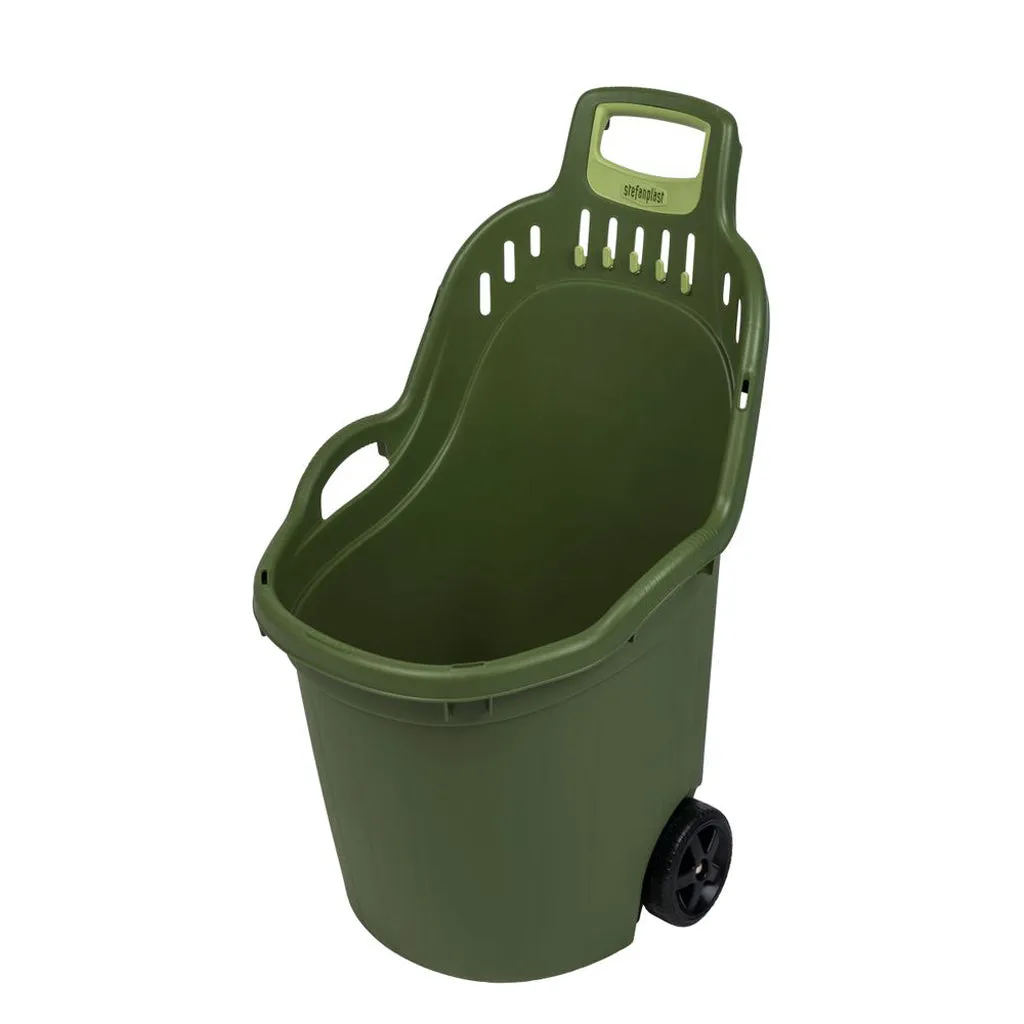 Kreher Helpy Cart Gartentrolley 50 L Grün 60 kg