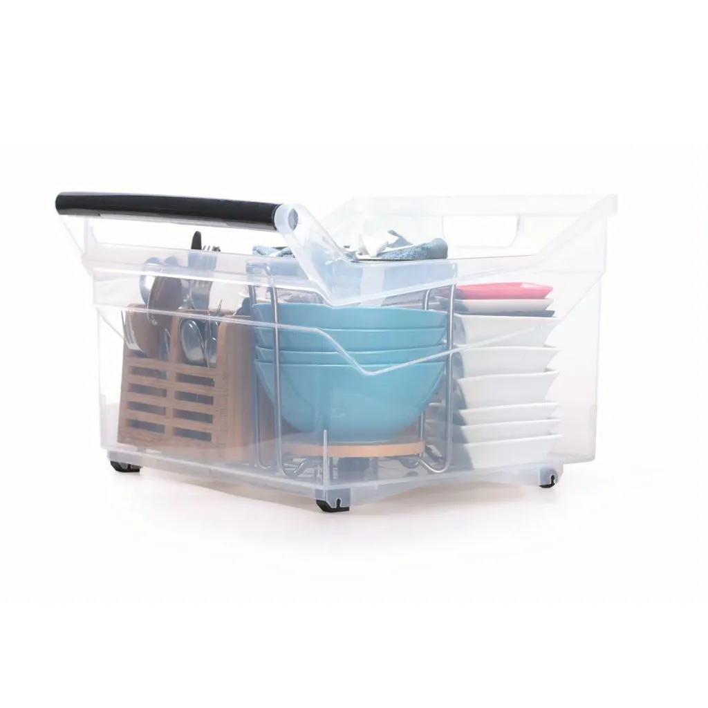 Kreher NUK5H+NUK5L Aufbewahrungsbox 2er-Set Transparent