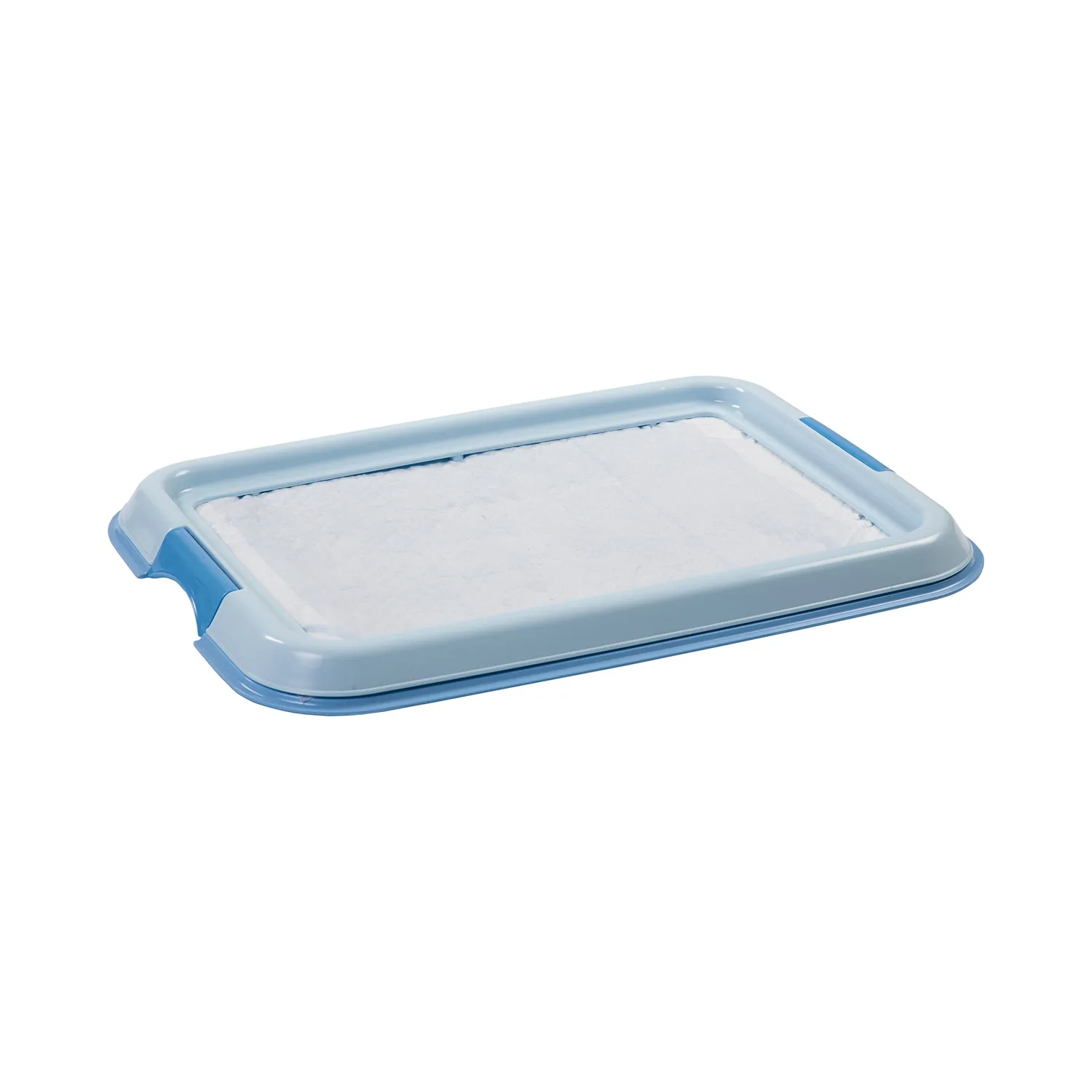 Iris Ohyama FT-650 Hundetoilette Tablett L rosa mit Halter