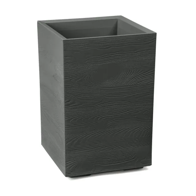 Kreher Eco Wood Pflanzkübel 40x40x60 Anthrazit Wasserspeicher
