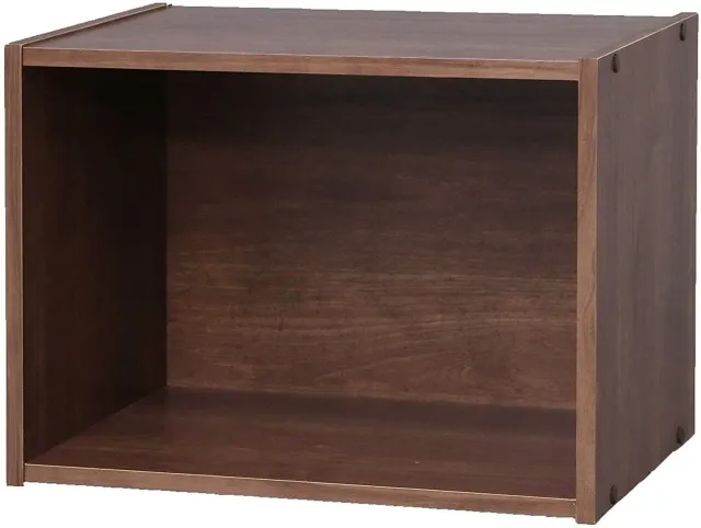 Iris Ohyama DDOCH-2004 Schubladenbox Schwarz 4x7L