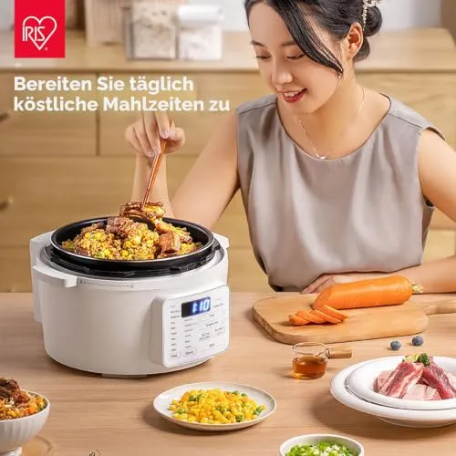 Iris Ohyama Woozoo PC-MA3 Multikocher 3L weiß 12-in-1