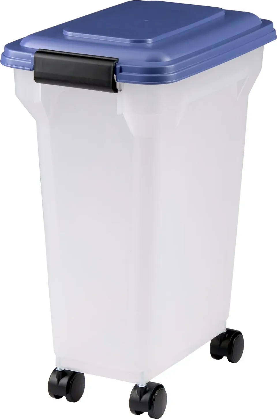 IRIS ATS-M Futtertonne 20 Liter transparent/blau 7,5 kg