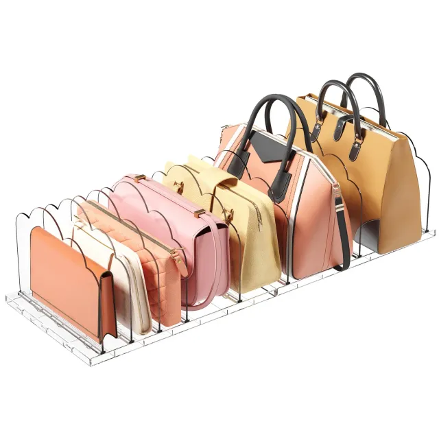 Lifewit Taschen Organizer Schrank 69 cm verstellbar klar