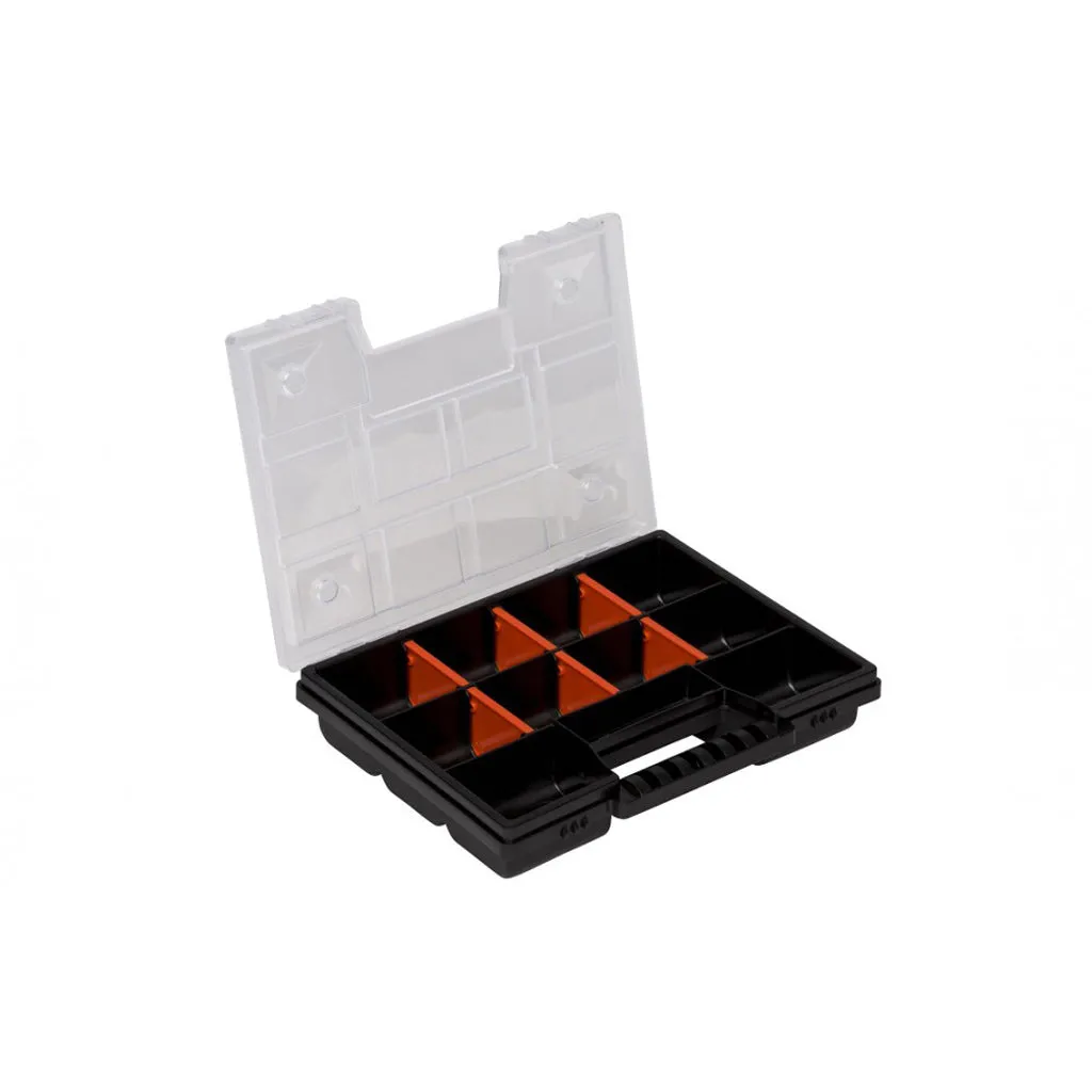 Kreher Organizer-Set Sortimentsbox 3tlg schwarz-orange