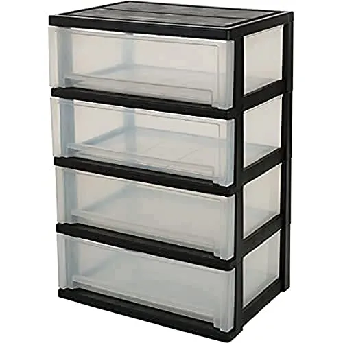 Iris Ohyama Smart Wide Chest SWC-503 Rollcontainer 3 Schubl