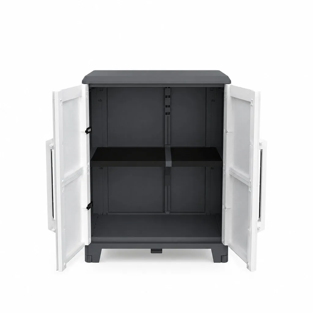 Kreher Transforming Kunststoffschrank M Schwarz IP43