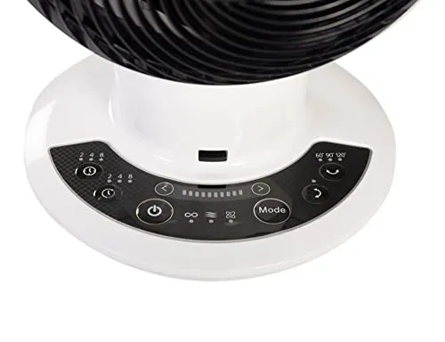 Iris Ohyama Woozoo PCF-SDC18T Tischventilator weiß 10 Stufen