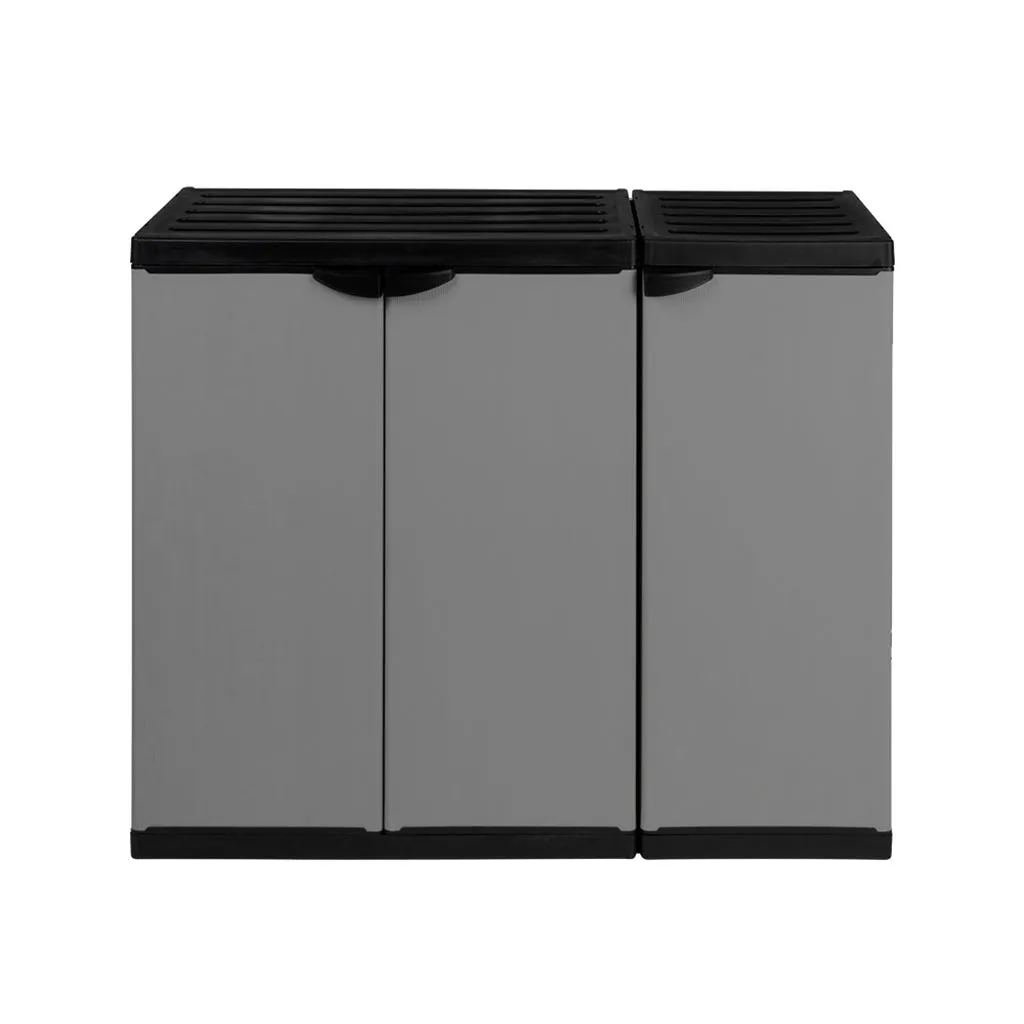 Kreher Armadio Kunststoffschrank 2er Set Beistell modular