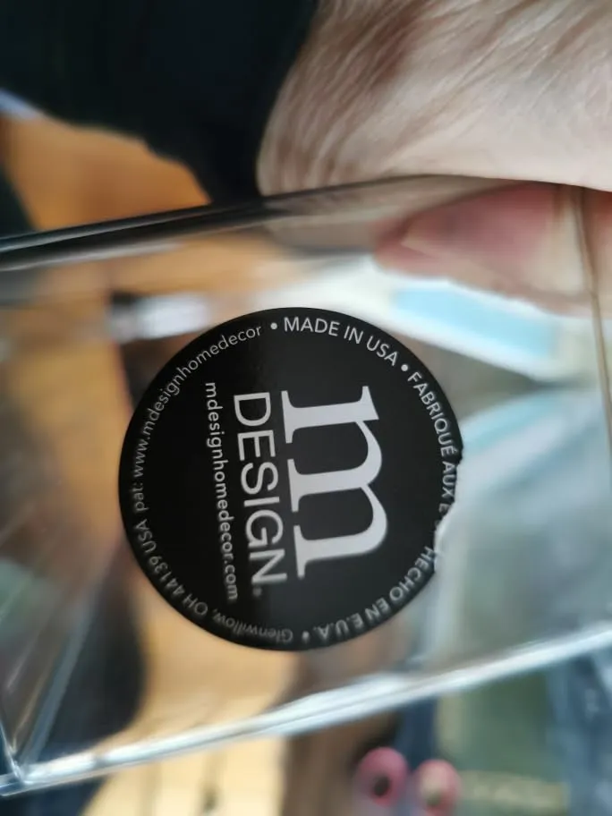 mDesign Ligne Aktenordner Stehsammler transparent 4er-Set