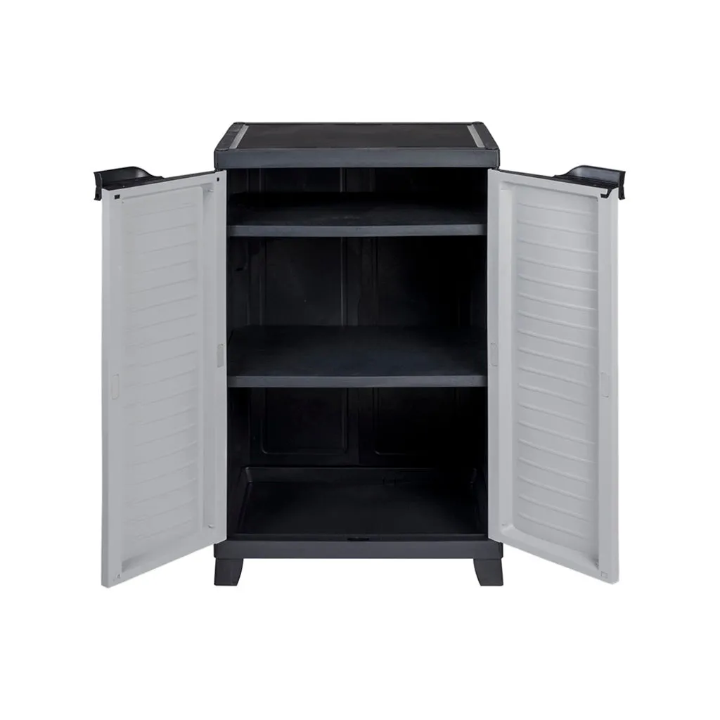 Kreher Elite Kunststoffschrank 2 Böden abschließbar