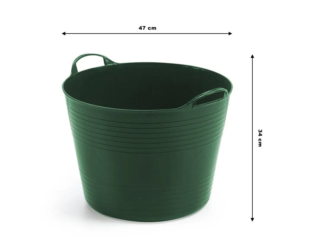 Kreher Mehrzweckkorb 40 Liter Dunkelgrün