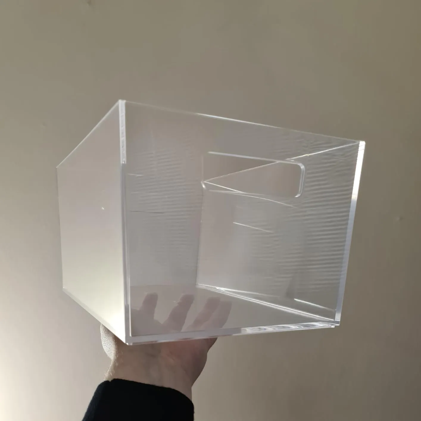 mDesign Schreibtisch Organizer transparent 2er-Set