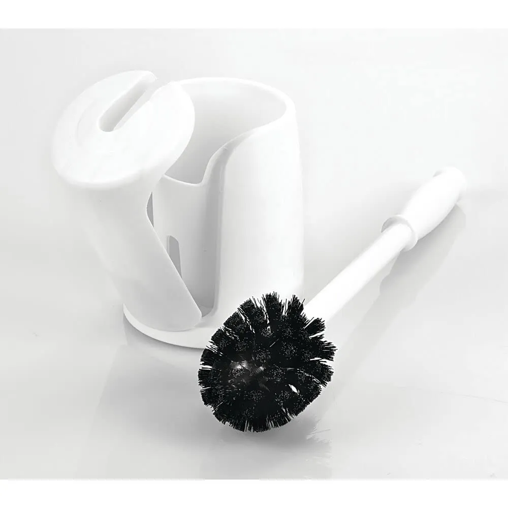 mDesign WC Ersatzbürstenkopf 2er-Set schwarz Kunststoff