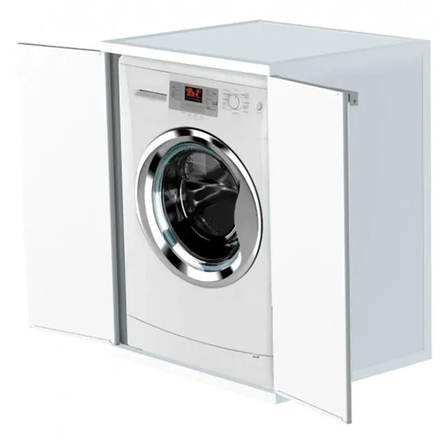 Kreher Überbauschrank Waschmaschine 68x66x88 Weiß